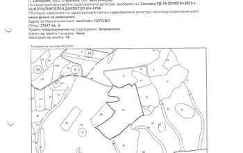Auction image Земеделска земя/имот, ферма, парник/оранжерия