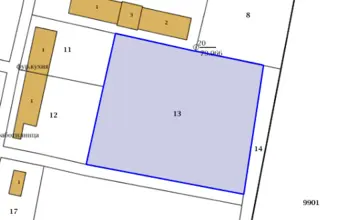 Auction image Land for building